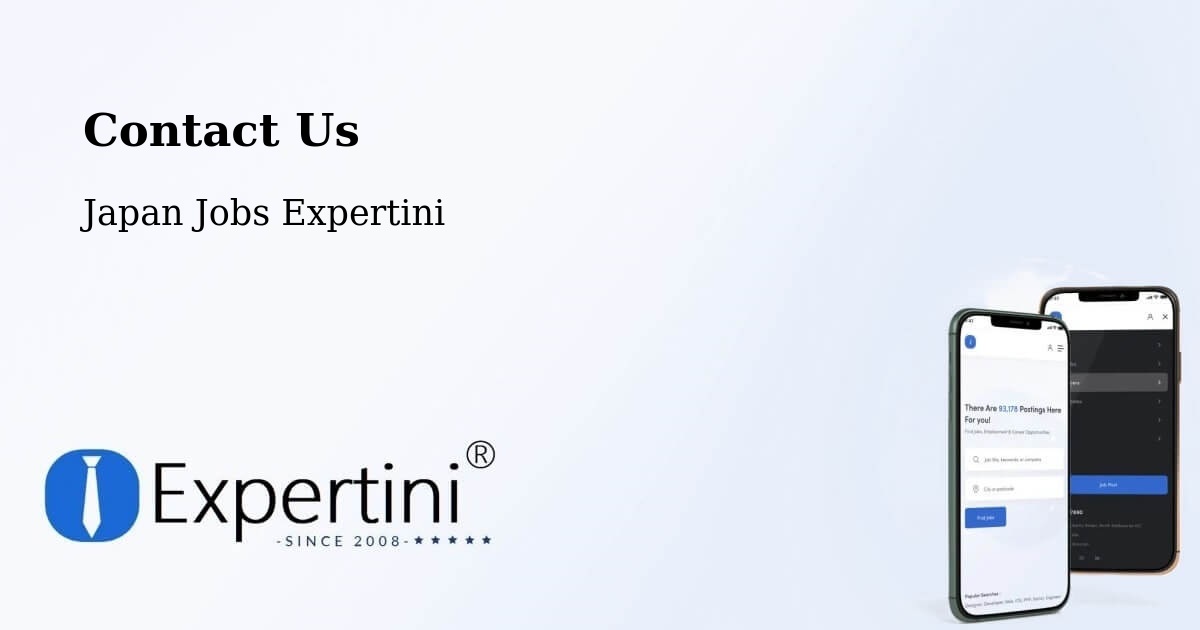 Contact Expertini – Monbetsu Shi - Japan Jobs Expertini