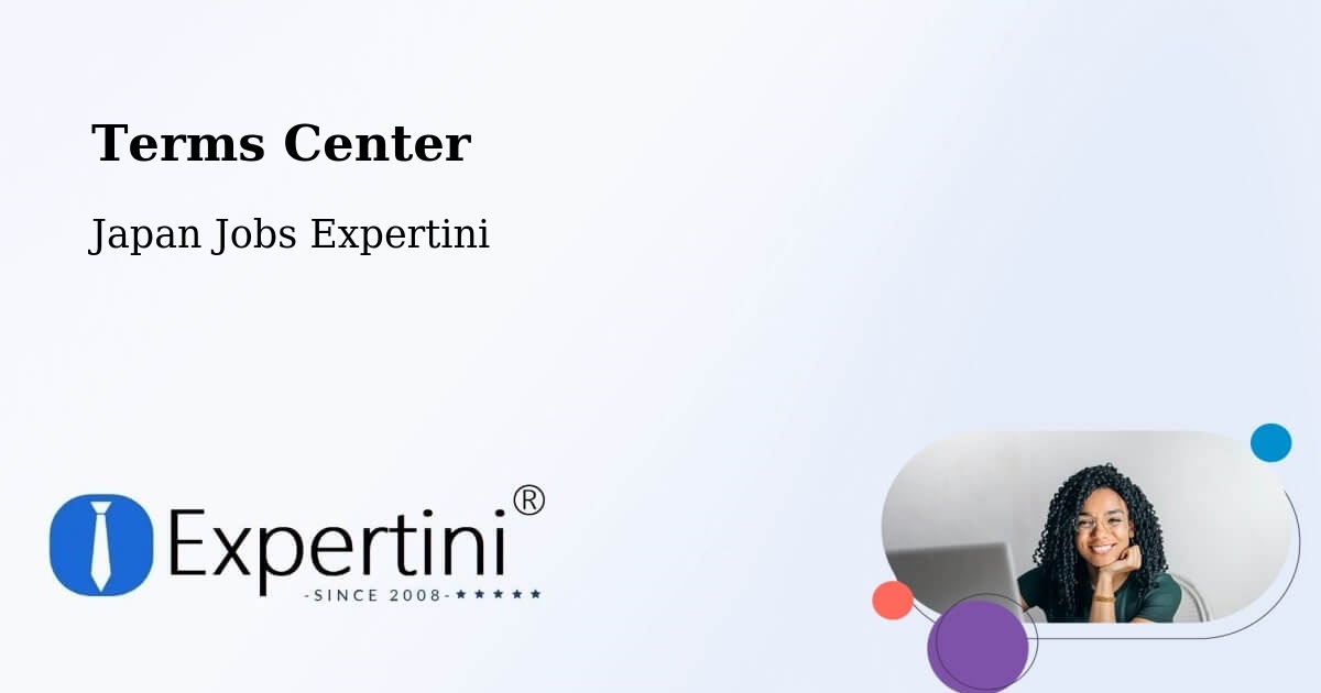 Terms of Service – Monbetsu Shi - Japan Jobs Expertini